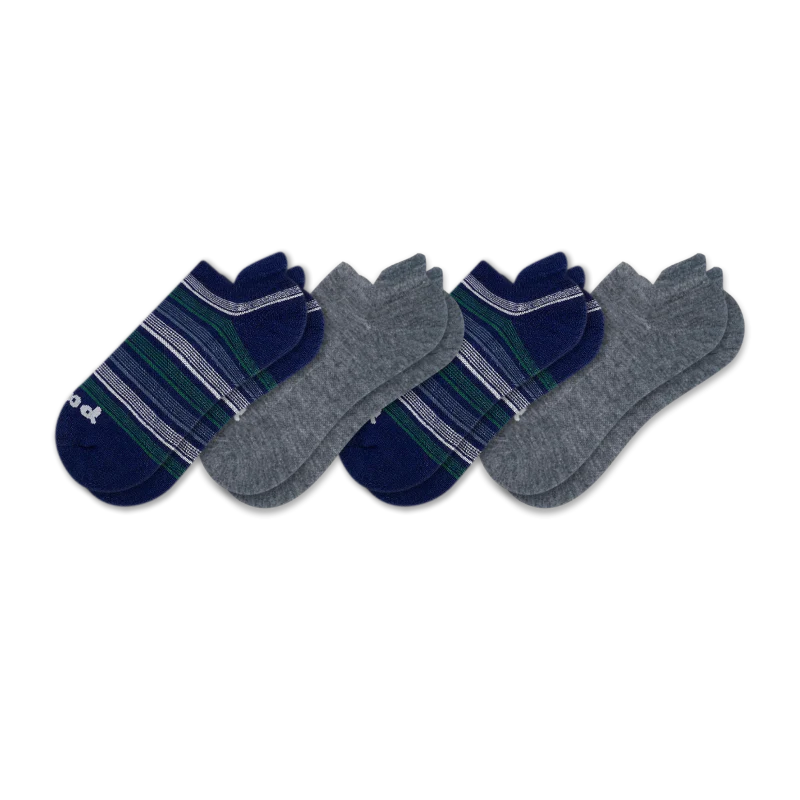 4 Pack - Men's Low Cut Pacas Socks - Image 137