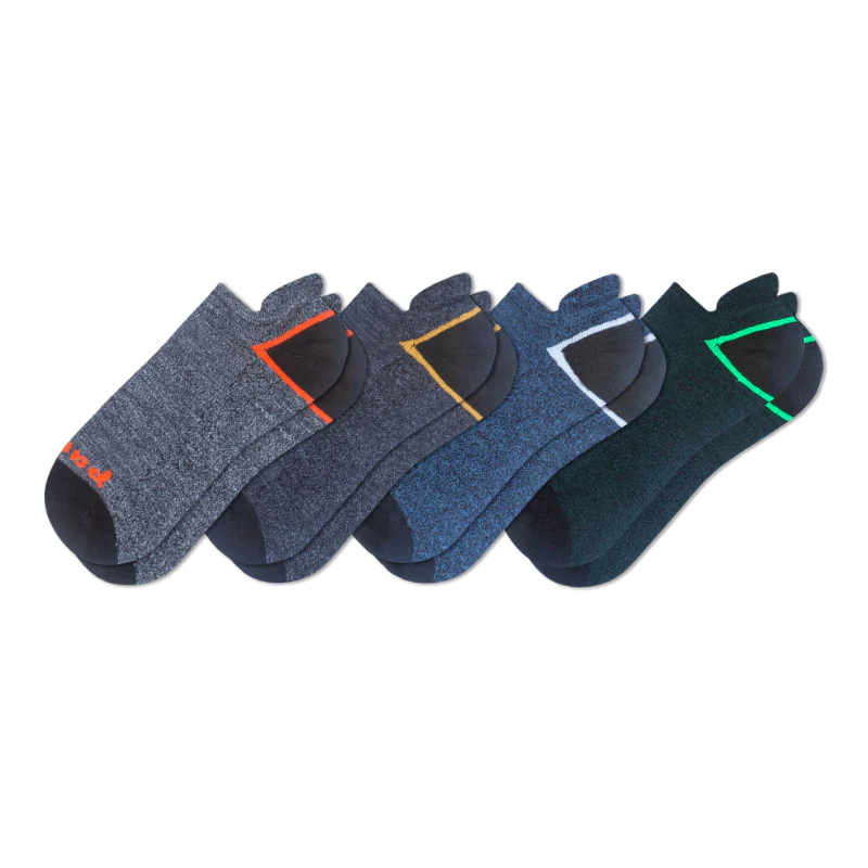 4 Pack - Men's Low Cut Pacas Socks - Image 39