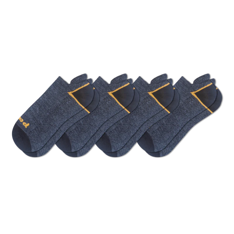 4 Pack - Men's Low Cut Pacas Socks - Image 50