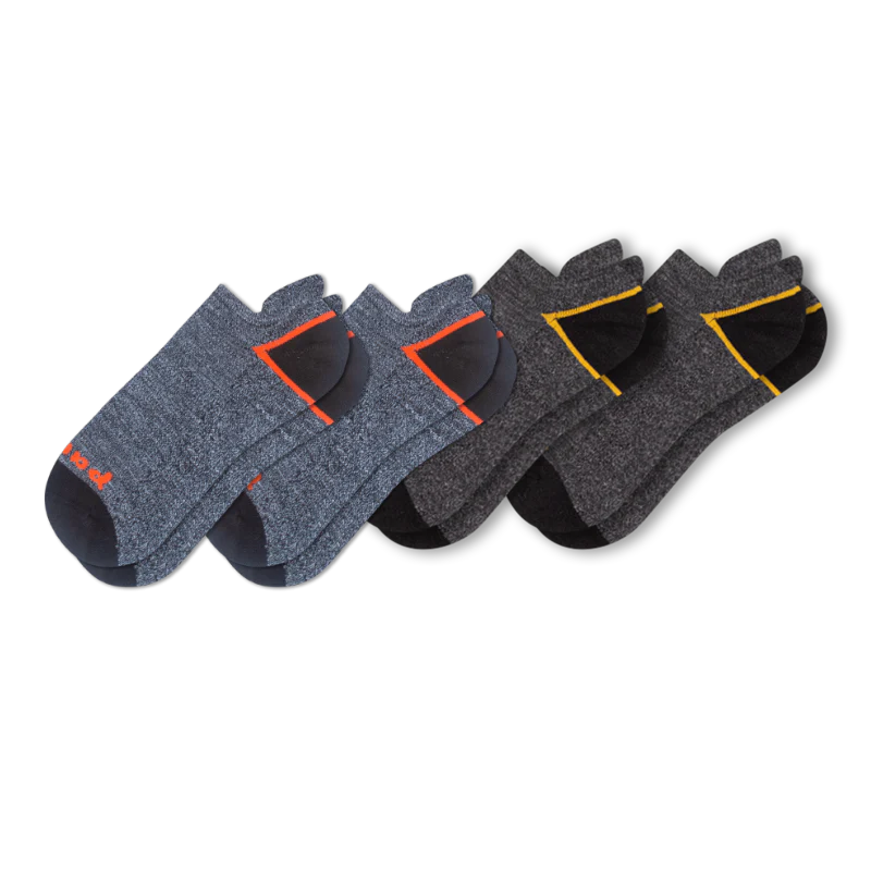 4 Pack - Men's Low Cut Pacas Socks - Image 58