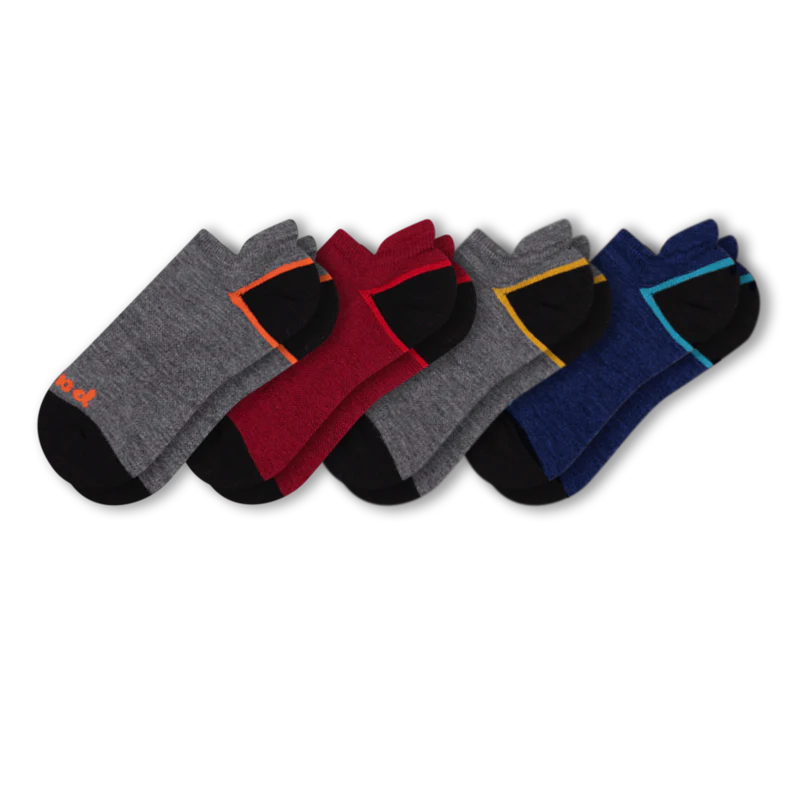 4 Pack - Men's Low Cut Pacas Socks - Image 60