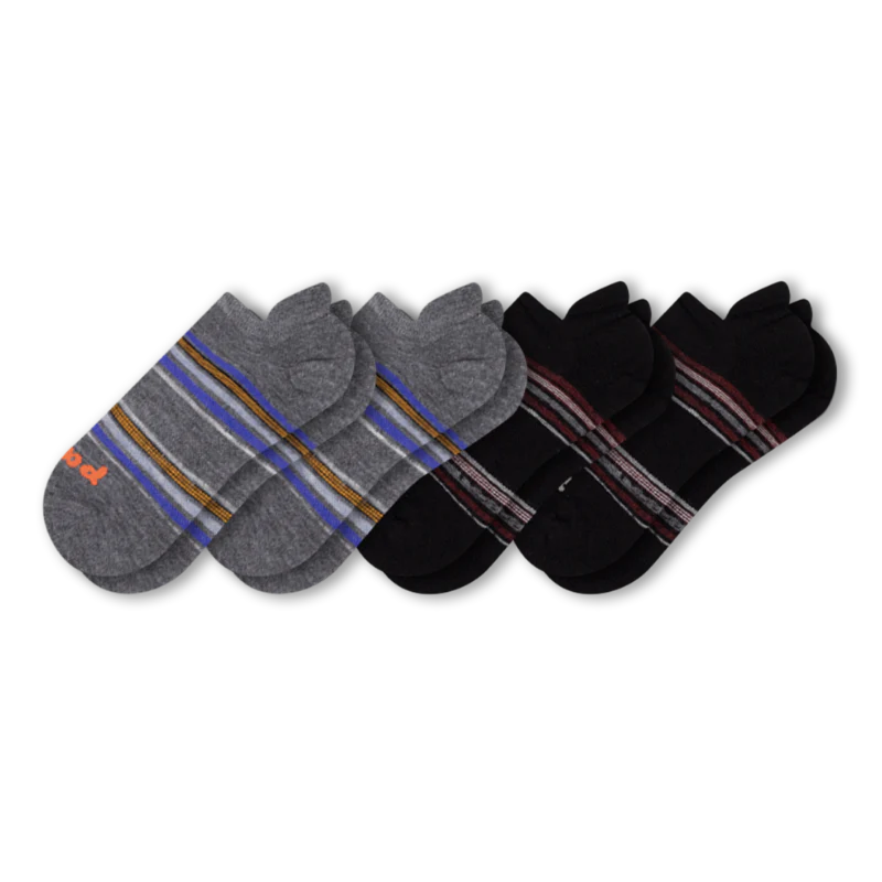 4 Pack - Men's Low Cut Pacas Socks - Image 63