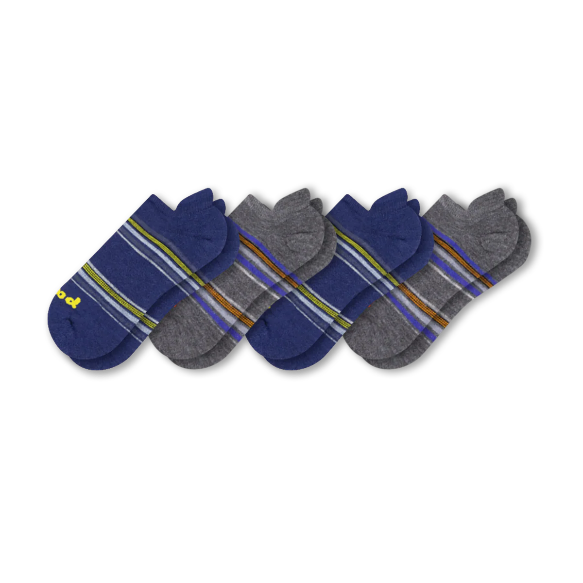 4 Pack - Men's Low Cut Pacas Socks - Image 67