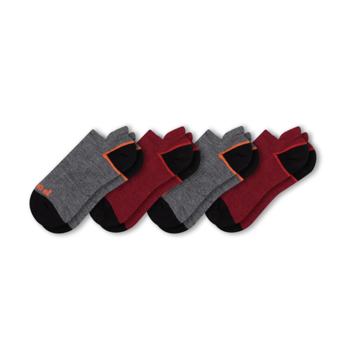 4 Pack - Men's Low Cut Pacas Socks - Image 69