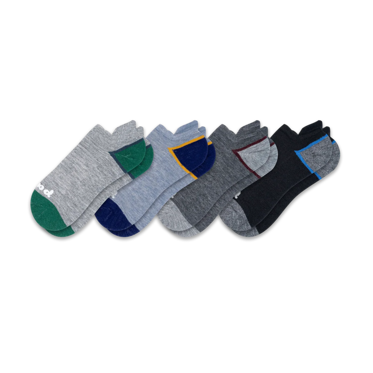 4 Pack - Men's Low Cut Pacas Socks - Image 72