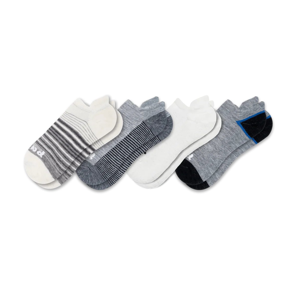 4 Pack - Men's Low Cut Pacas Socks - Image 74