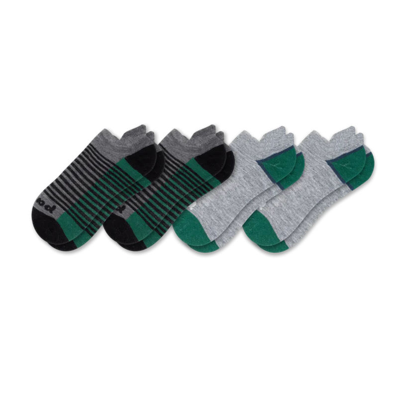 4 Pack - Men's Low Cut Pacas Socks - Image 81