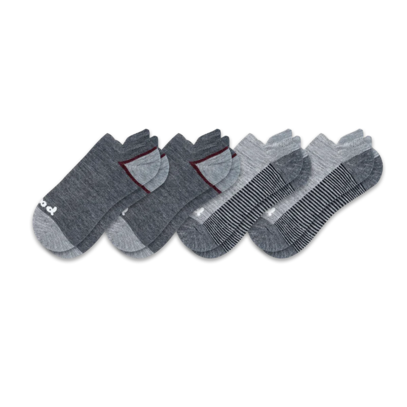 4 Pack - Men's Low Cut Pacas Socks - Image 82