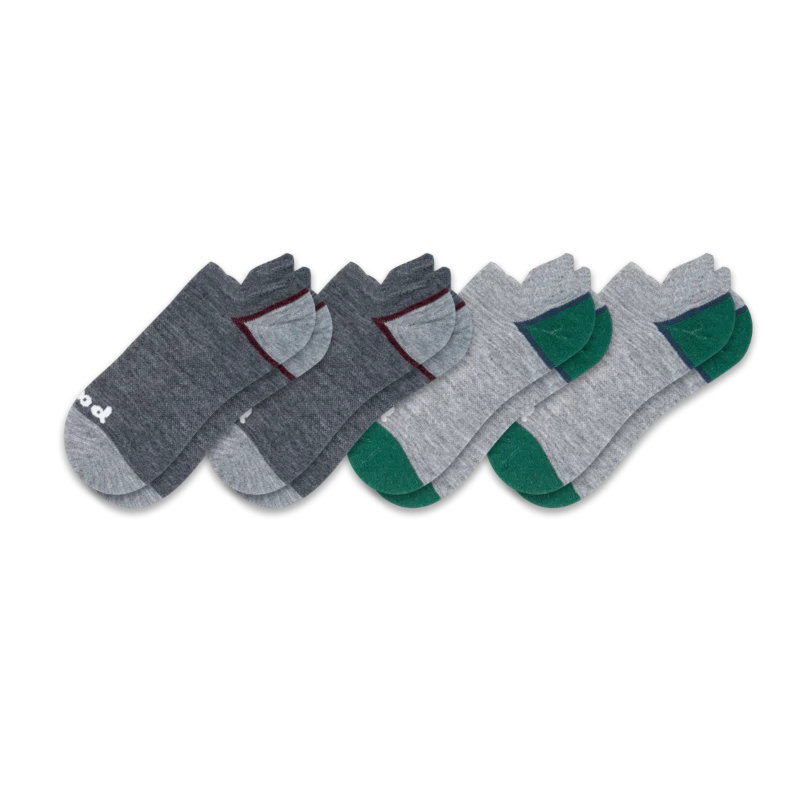 4 Pack - Men's Low Cut Pacas Socks - Image 83