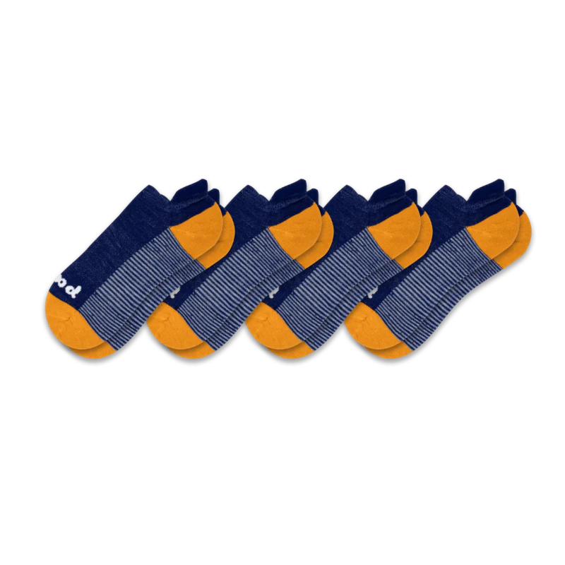 4 Pack - Men's Low Cut Pacas Socks - Image 86