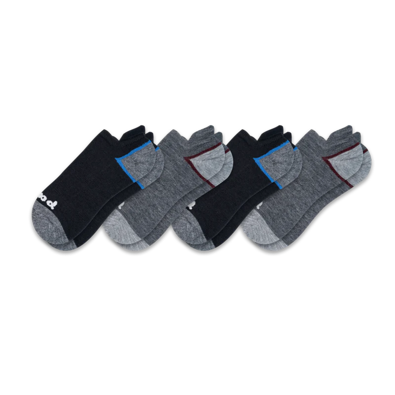 4 Pack - Men's Low Cut Pacas Socks - Image 87