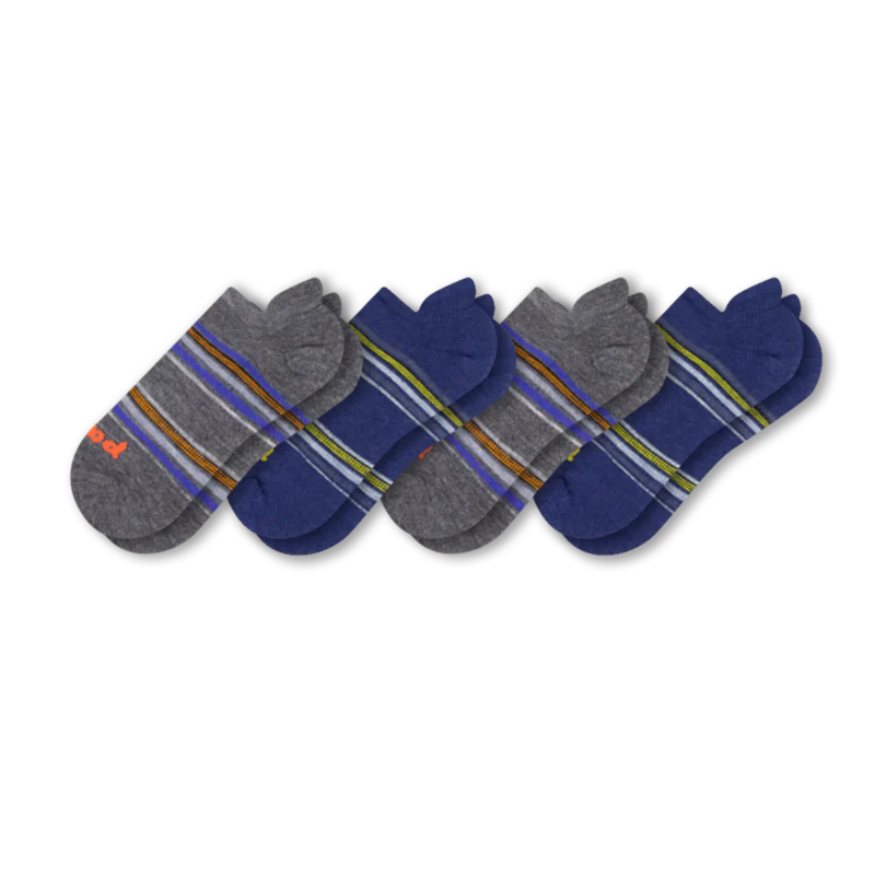 4 Pack - Men's Low Cut Pacas Socks - Image 89