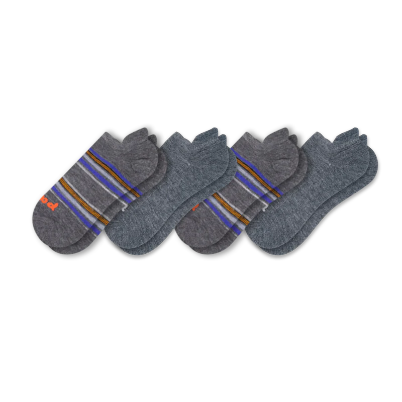 4 Pack - Men's Low Cut Pacas Socks - Image 90