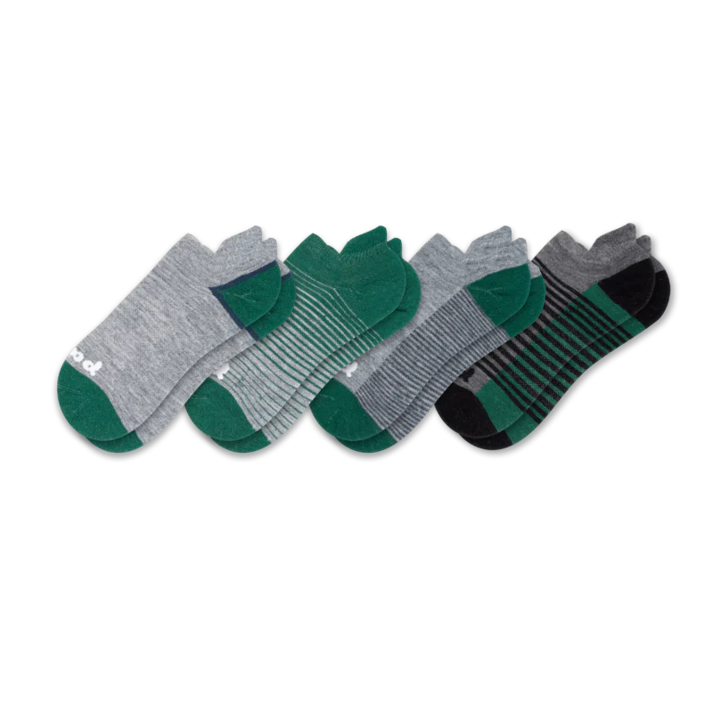 4 Pack - Men's Low Cut Pacas Socks - Image 99
