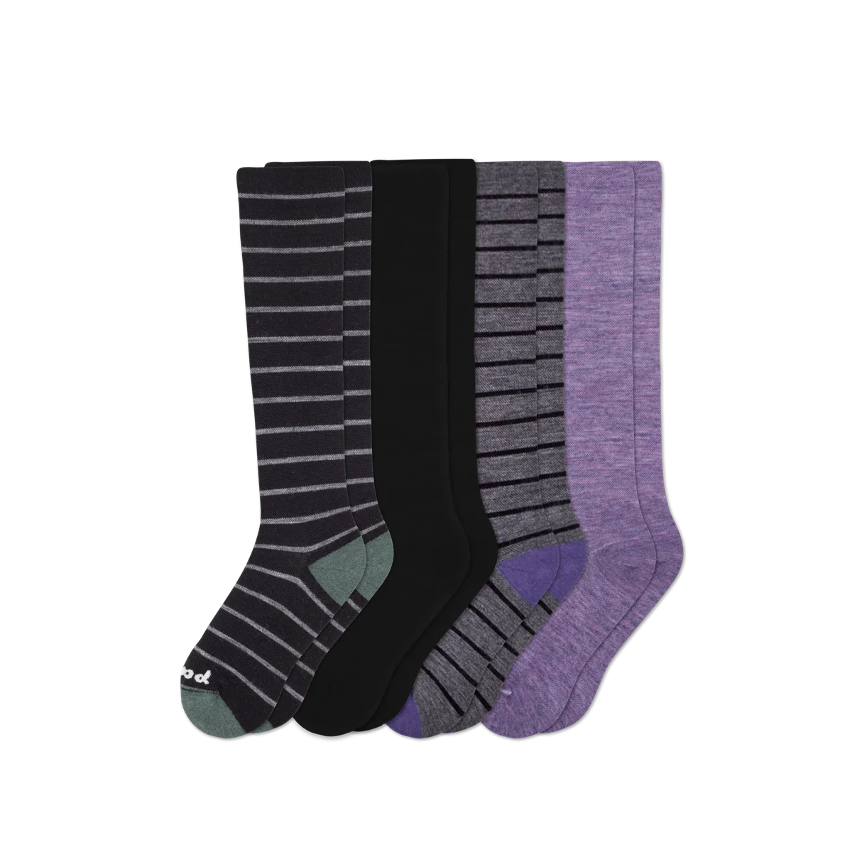 4 Pack - Women's Compression Socks - Image 103