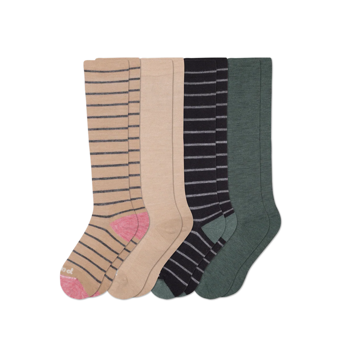 4 Pack - Women's Compression Socks - Image 104