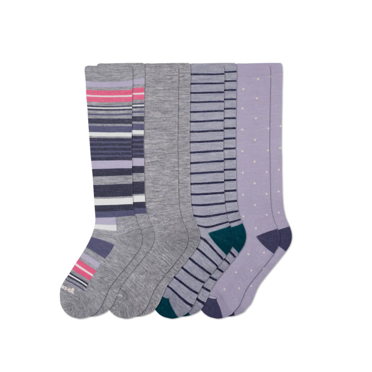 4 Pack - Women's Compression Socks - Image 105
