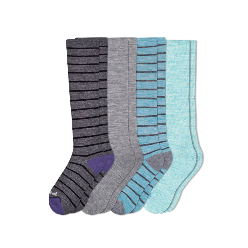 4 Pack - Women's Compression Socks - Image 113