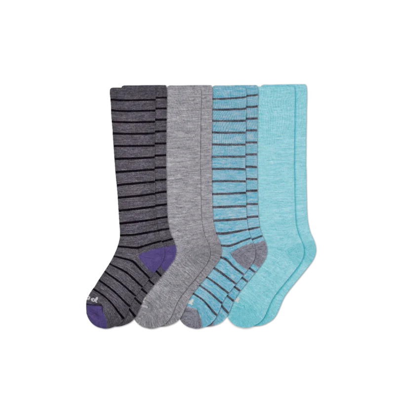 4 Pack - Women's Compression Socks - Image 115