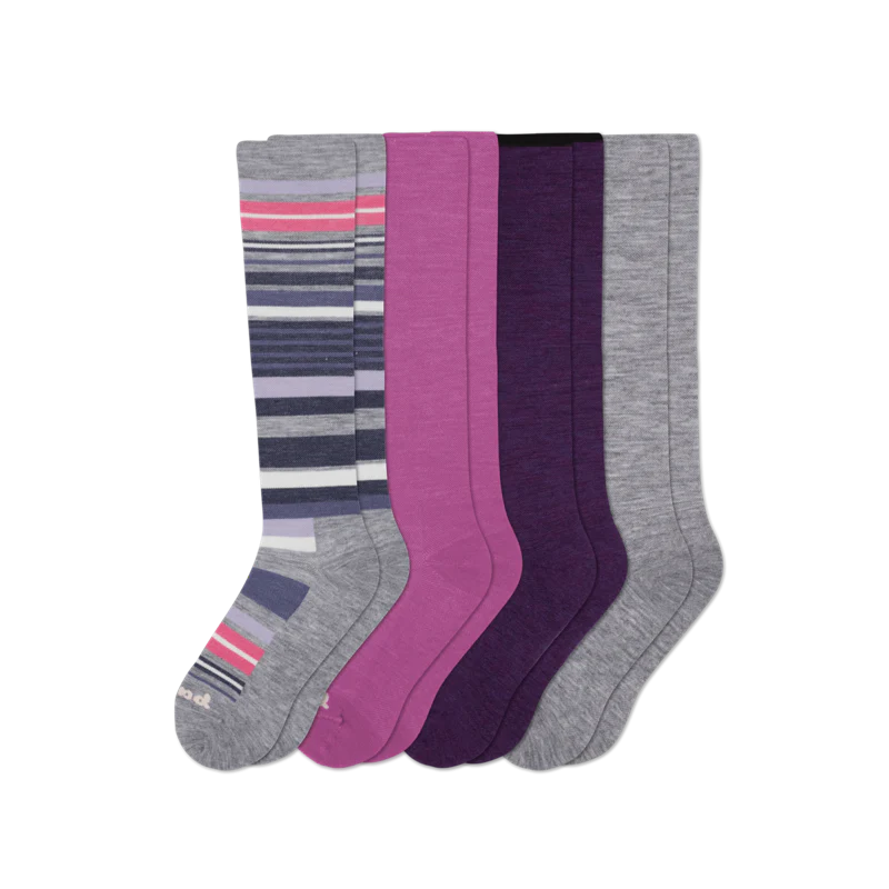 4 Pack - Women's Compression Socks - Image 116