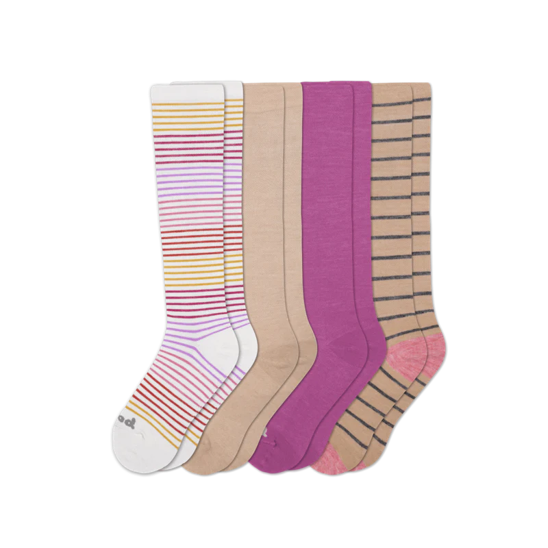 4 Pack - Women's Compression Socks - Image 118