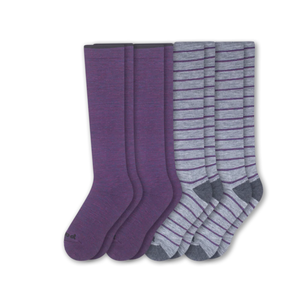 4 Pack - Women's Compression Socks - Image 12