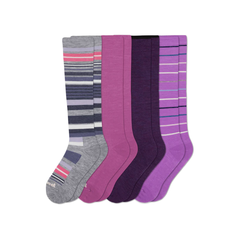 4 Pack - Women's Compression Socks - Image 120