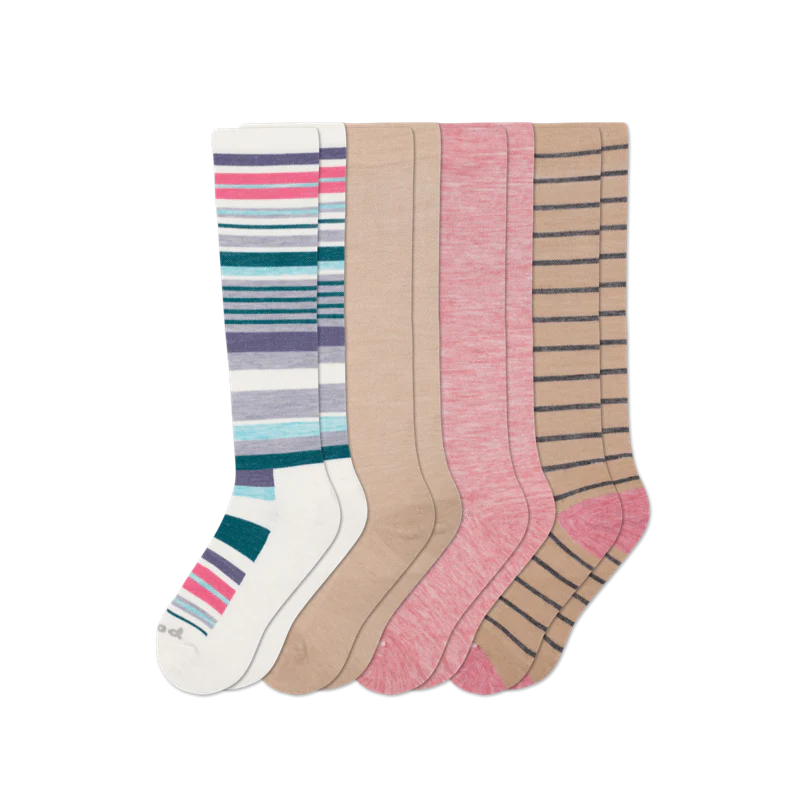 4 Pack - Women's Compression Socks - Image 121