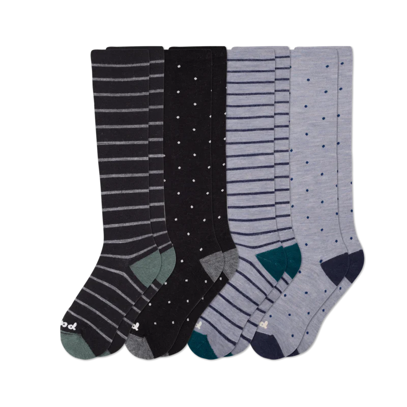 4 Pack - Women's Compression Socks - Image 123
