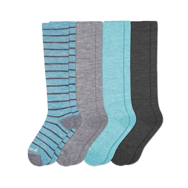 4 Pack - Women's Compression Socks - Image 143