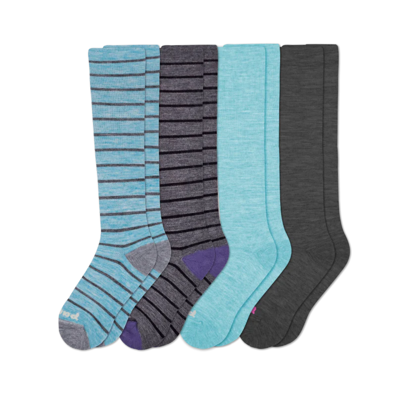 4 Pack - Women's Compression Socks - Image 151