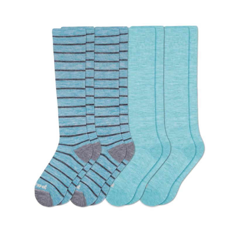 4 Pack - Women's Compression Socks - Image 156