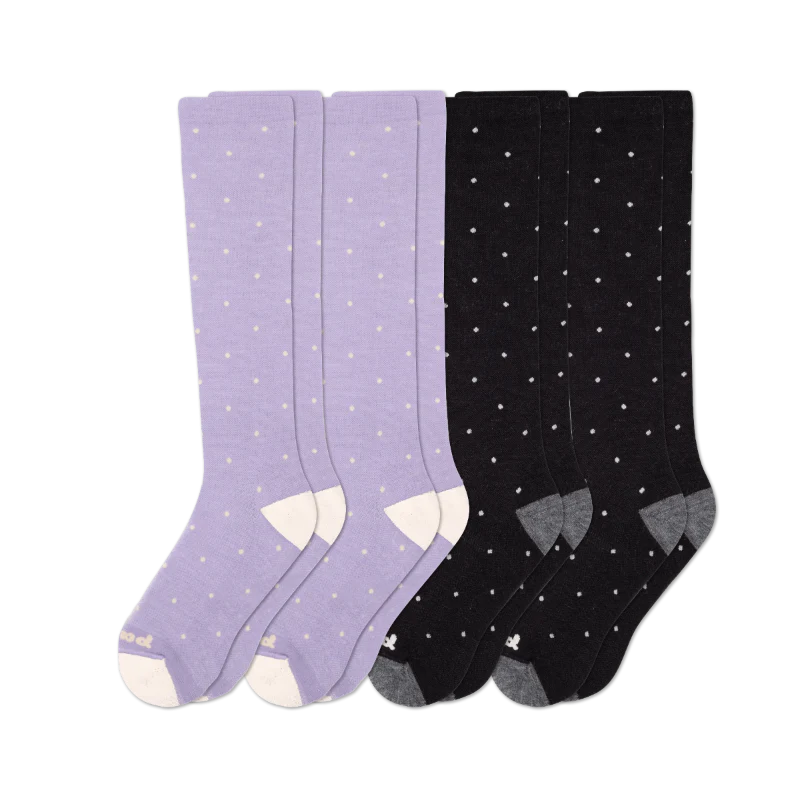 4 Pack - Women's Compression Socks - Image 157