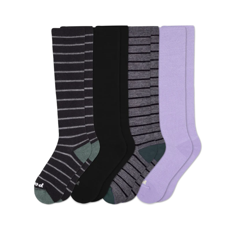 4 Pack - Women's Compression Socks - Image 159