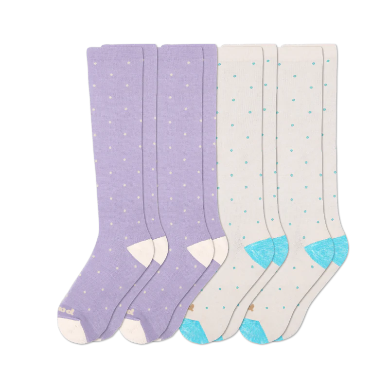 4 Pack - Women's Compression Socks - Image 166