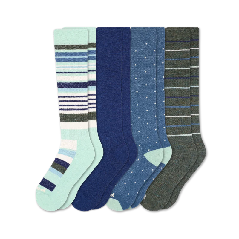 4 Pack - Women's Compression Socks - Image 174