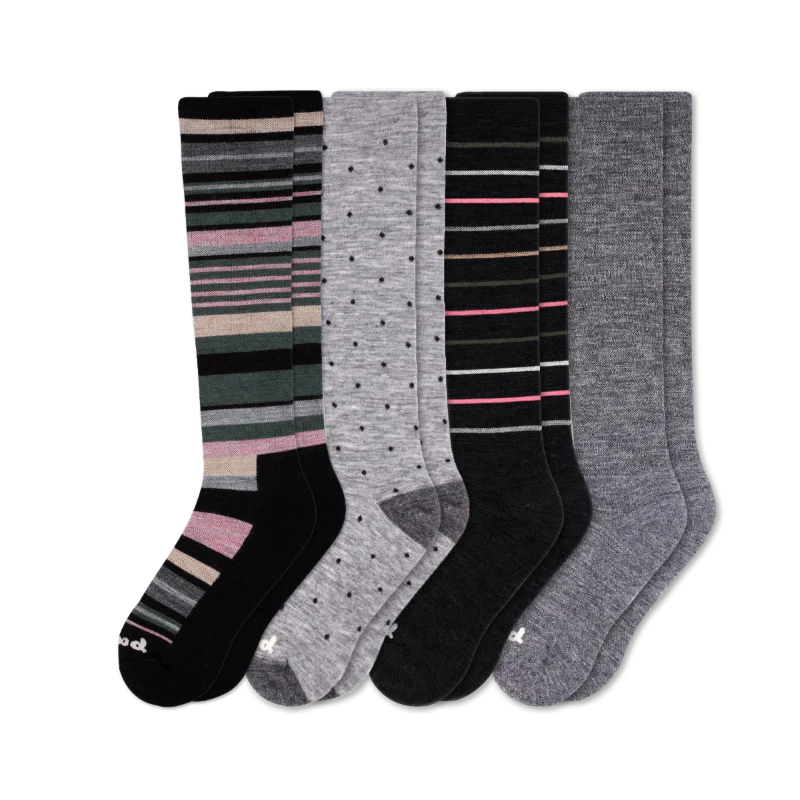 4 Pack - Women's Compression Socks - Image 176