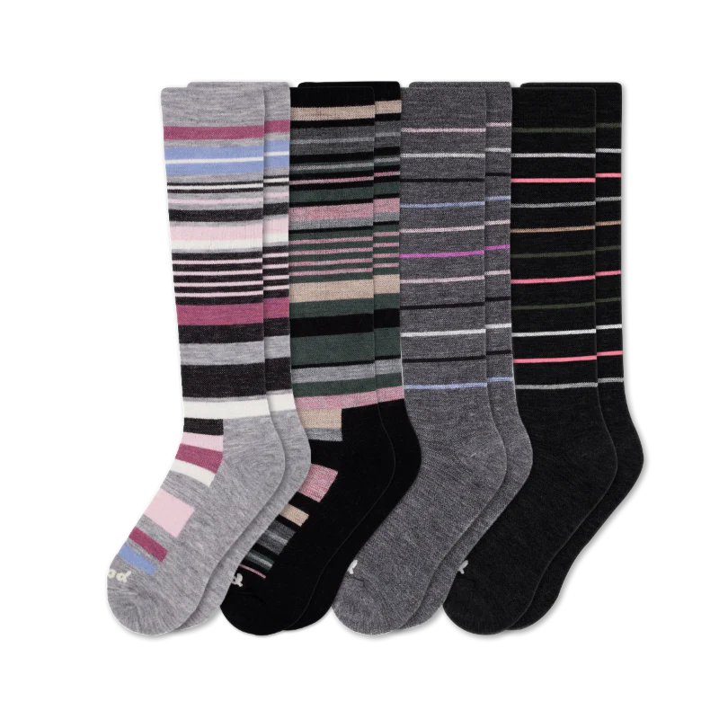4 Pack - Women's Compression Socks - Image 177