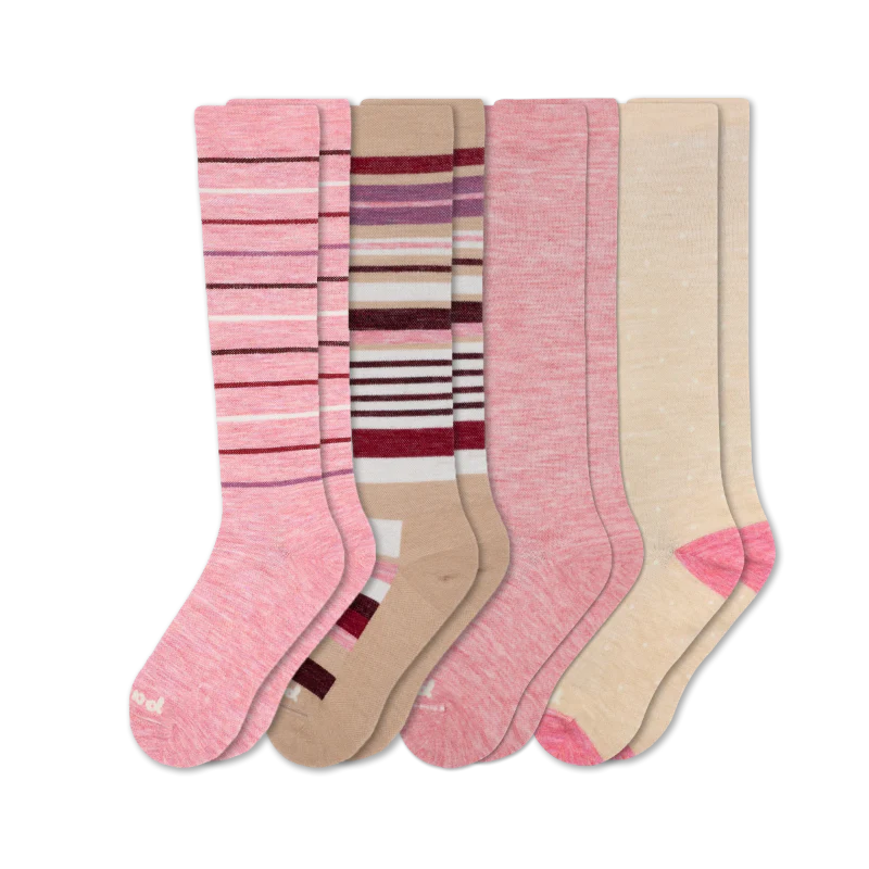 4 Pack - Women's Compression Socks - Image 185
