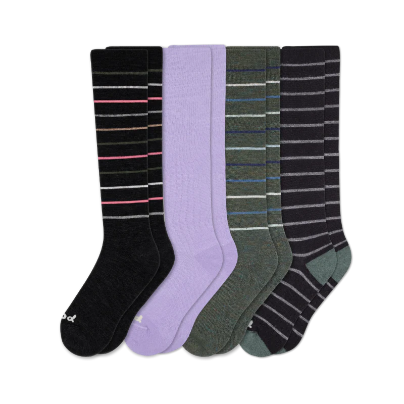4 Pack - Women's Compression Socks - Image 191