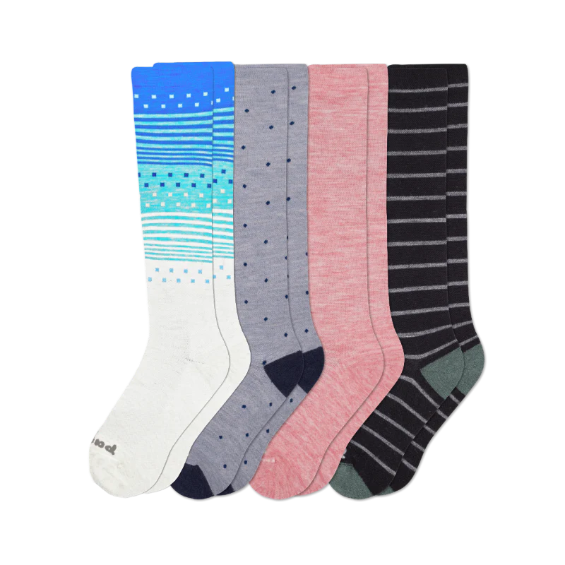 4 Pack - Women's Compression Socks - Image 196