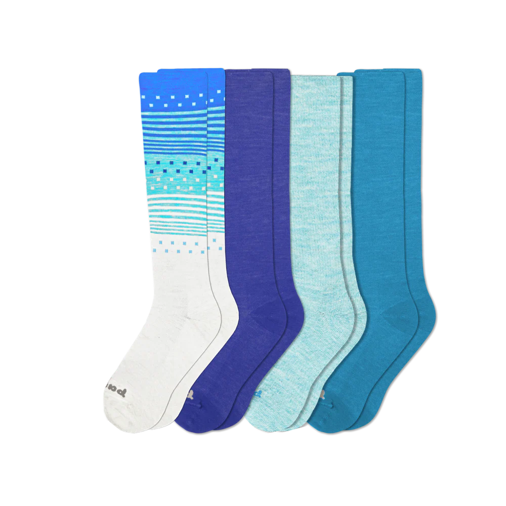 4 Pack - Women's Compression Socks - Image 20