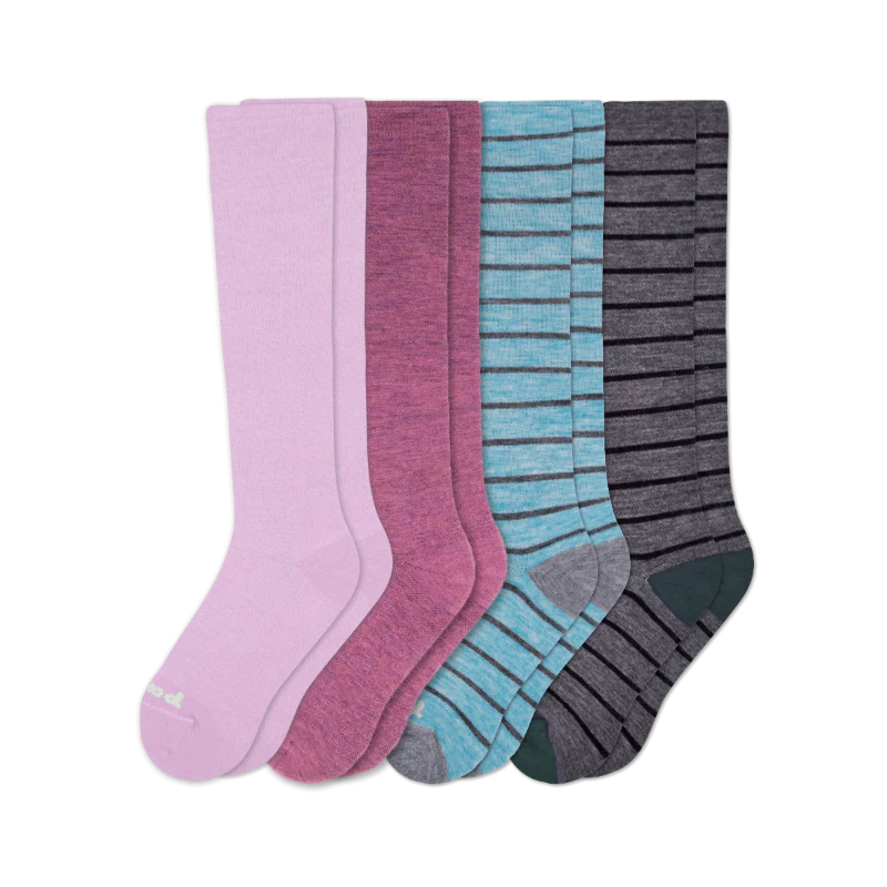 4 Pack - Women's Compression Socks - Image 200