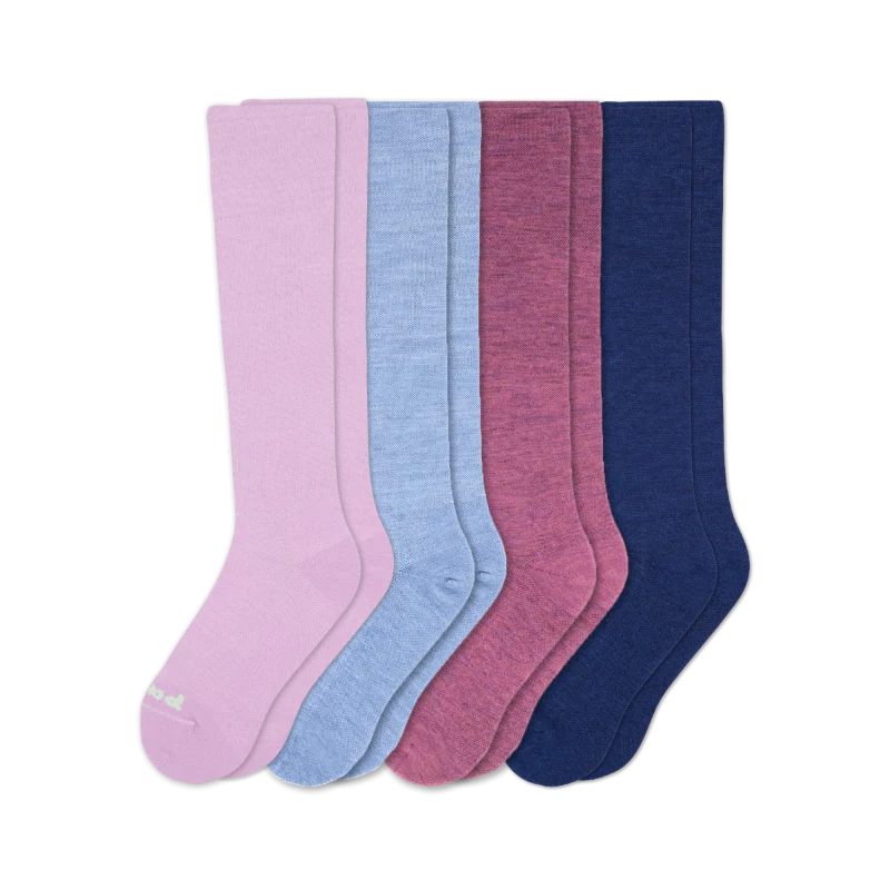 4 Pack - Women's Compression Socks - Image 204