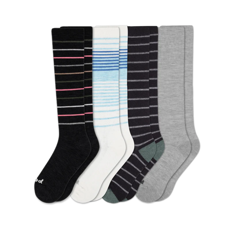 4 Pack - Women's Compression Socks - Image 205