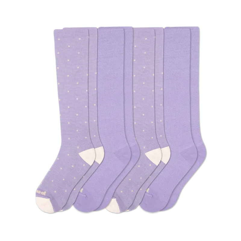 4 Pack - Women's Compression Socks - Image 209