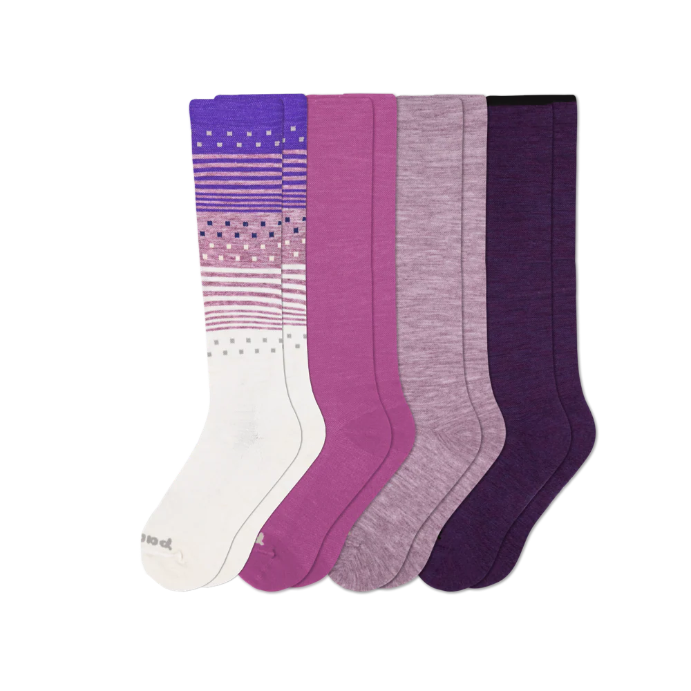 4 Pack - Women's Compression Socks - Image 21
