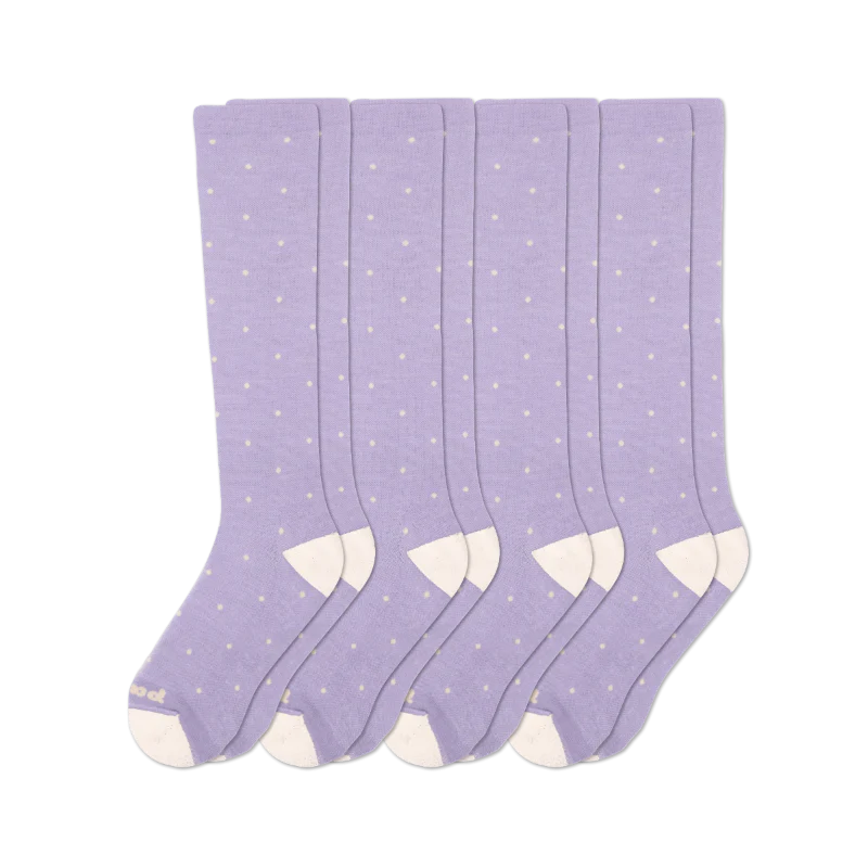 4 Pack - Women's Compression Socks - Image 212