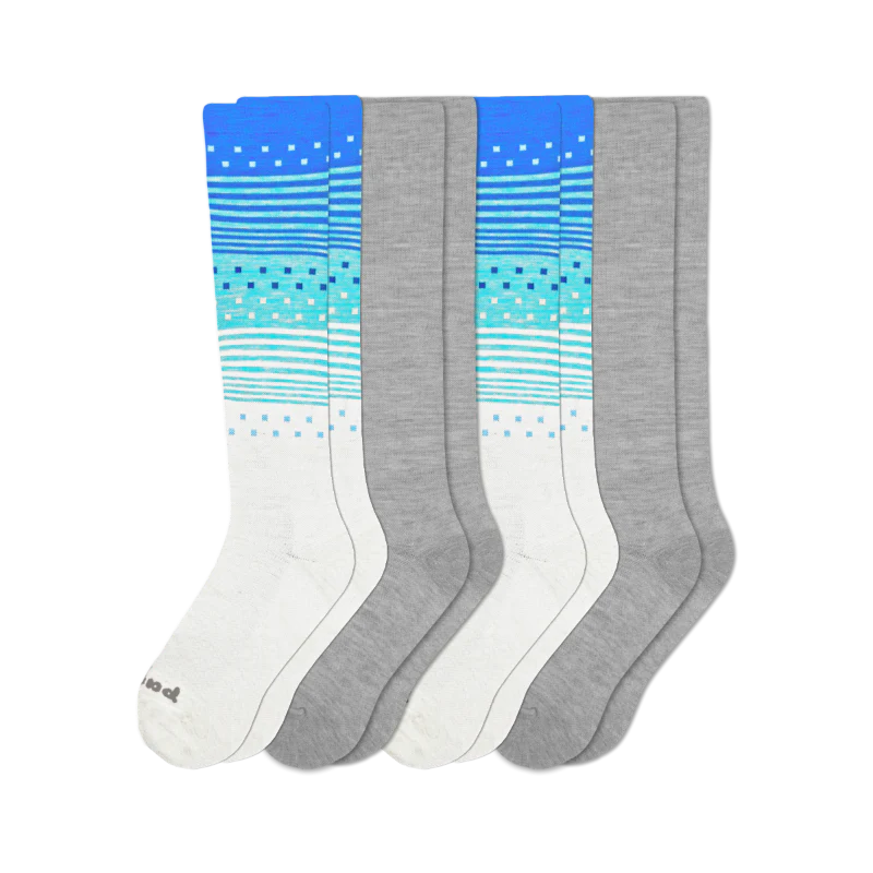 4 Pack - Women's Compression Socks - Image 217