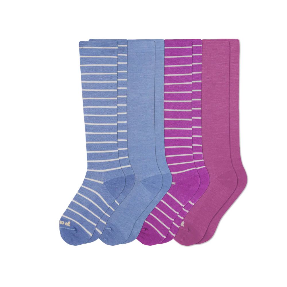 4 Pack - Women's Compression Socks - Image 22